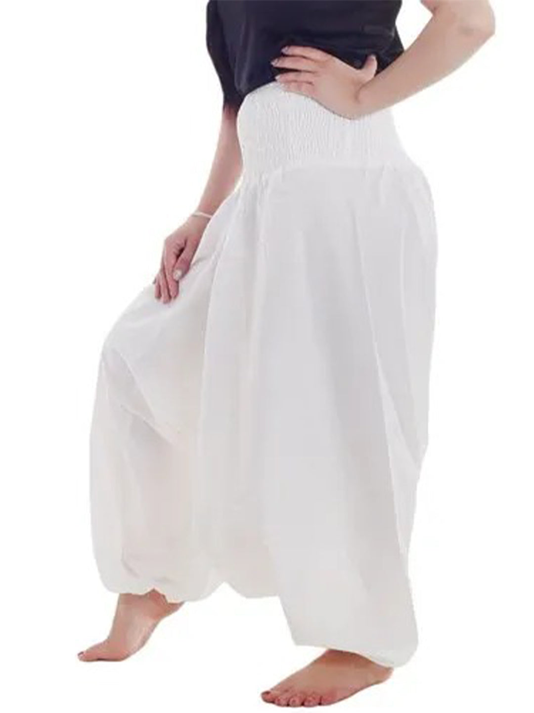 Harem Pants - White